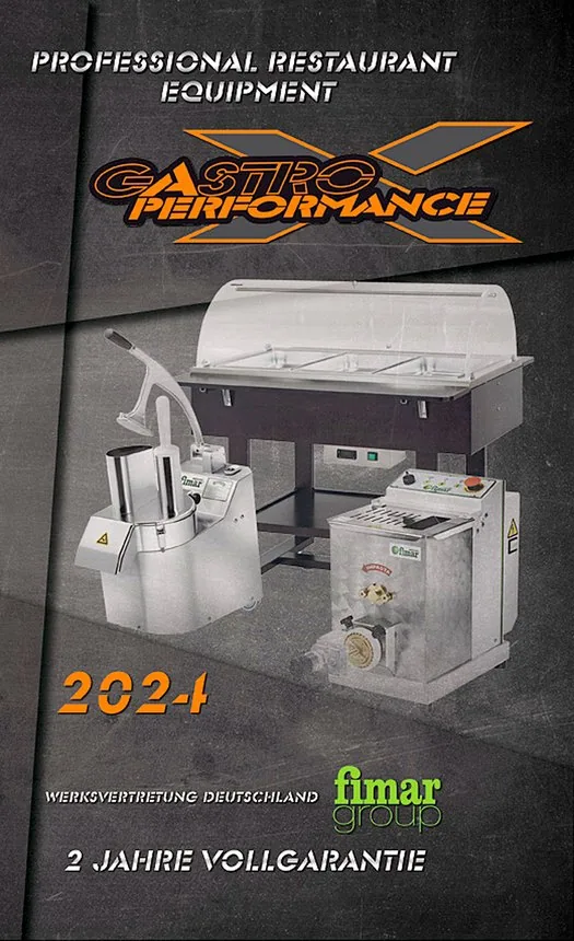 Titelseite des Gastro-Performance-Hauptkatalogs 2024