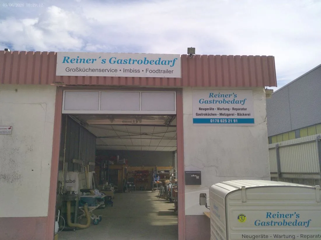 Werkstatt von Reiner's Gastrobedarf in Mannheim